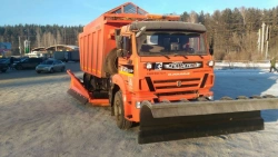 All-season combined road machine VMKD-2015 7963R3 on Kamaz 6520-53, 6520-B5, 6520-A5 chassis