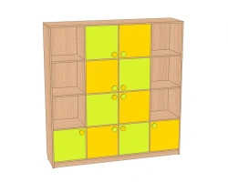 Cube-Rubik toy wall for children SI-KR16-F2