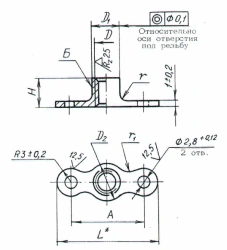 Self-locking nuts OST 1 33073-80