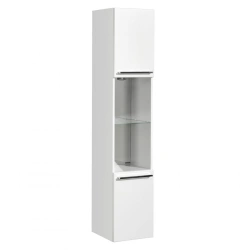 Cupboard - column Aquaton Seville suspended white pearl 1A126603SEG301.A126.6.03S.EG3.0