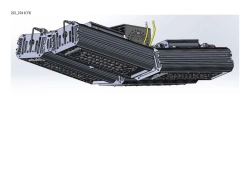 LED luminaire "Industrial Design MTM IoT" series CUBIC 240 Four modules Connection from the ends - 2 pcs - 15 degrees Connection