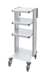 Mobile rack with accessories with two columns SP2-03-"PHOTEK".