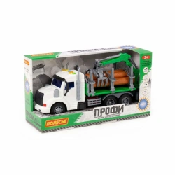 "Profi", Inertia forestry vehicle (with light and sound) (green) (in box), Article No. 96180