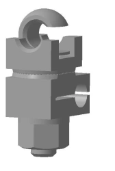 Clamp 4,0/4,0 open