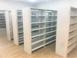 Stationary archive shelving unit