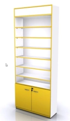 Commercial cabinet for pharmacies 900x300x2200 ASH-01