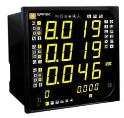 Panelboard digital multifunctional electrical metering device of parameters and indicators of electric power quality: version Sh