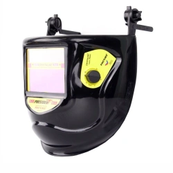 Welder's face shield with PRESIDENT CRYSTALINE® Yamal hard hat fastening, article no. 05545.