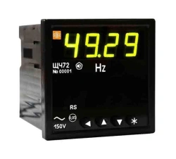 Digital device for AC frequency measurement ShchCh72