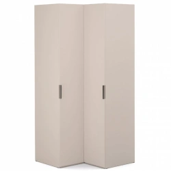 "SOHO" FHC-02.DS, Corner cupboard. 608/608, bounds. (corner +1dv.FCG, ch.608) (beige) from the set of modular furniture "SOHO".