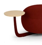 Round table for pouf 2