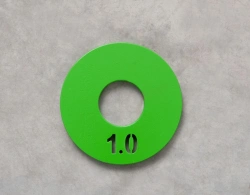 1,0 kg steel training disc