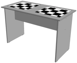 Table with lamination 400-2500x400-1200x450-950mm(WxHxH)