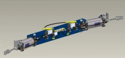 Vehicle door pneumatic actuator 40N2R63/116Z0B001