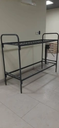 Collapsible bunk bed for public places, model KM 02.03-C