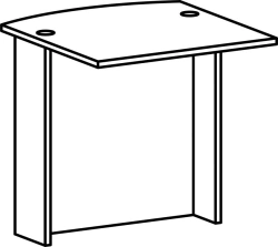 Low stand 8505 Series "Galant waiting area"