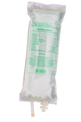 Ringer's solution, 1000 ml. (INN: Sodium Chloride Solution Complex [Potassium Chloride+Calcium Chloride+Sodium Chloride])