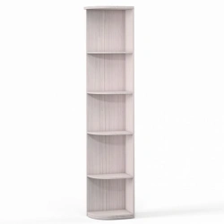 "Rimini Ice" G8B-01.CG, Corner shelf from the set of modular furniture "Rimini Ice".