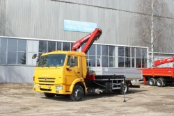 Vehicle with CMU model NR8082S produced by "Chaika-NN" LLC, modifications 2784G2, 2784G4, 2784GW, 2784GX on the base of chassis