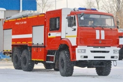 Fire tanker AC-(6,0-7,0)-?, type 58811K65222, modification 58811T, on chassis KAMAZ-65222-53