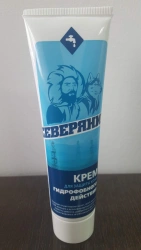 Dermatological personal protective equipment, protective: "Skin protection cream with hydrophobic action "SEVERIANIN""