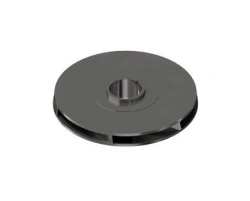 Working wheel complete with washers, floating, MT5A-80/100DP, shaft 17 mm, short hub, Niresist / IMPELLER, S/A: FL, MT5A-80DP