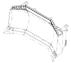 9057236 U-shaped mouldboard