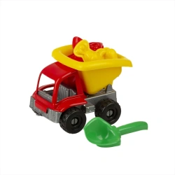 Sand set "Road" in a backpack (2 moulds, scoop, car)