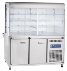Refrigerated high-temperature display counter PVV(H)-70KM-S-01-OK (Kashir.)