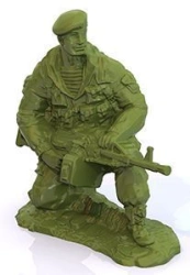Soldiers of the Russian Airborne Forces (1 piece in a pack: sniper or machine gunner)
