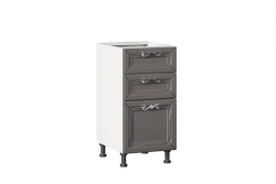 Bianca LD.271110.000 Front set for kitchen cabinet 400 with 3 drawers (Sandown )