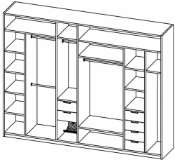 Office compartment cupboard