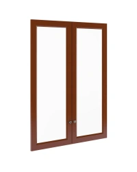 Medium glass doors 944*1250*20, set. 2 doors, art. no. PVD-MG