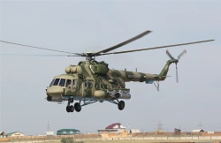 Military transport helicopter Mi-8AMTSh 8AMTSh-2004 JSC "U-UAZ"