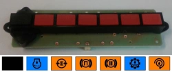 Block of control lamps 2312.3803-06