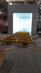 Paint-drying booth