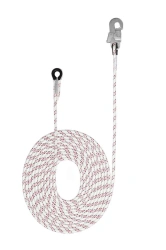 Flexible anchor line "Ankerline 12" with carabiner "Steel mounting small", article number vnt 092