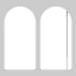 Clothing pouch (article number CHX)
