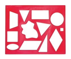 Stencil of geometrical figures ?2