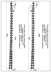 Frame rail with shank of P65 type 1/11 (project 2956.02.000/-01/-02/-03)