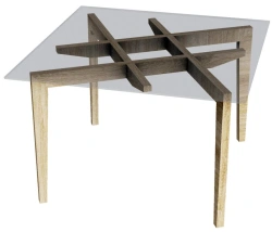Coffee table Rille 442