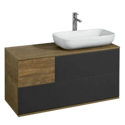 Cabinet under sink Aquaton Terra 105 oak country, anthracite 1A246901TEKA01.A246.9.01T.EKA.0
