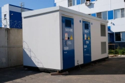 Reinforced concrete encased complete transformer and distribution substations with capacity up to 3150 kVA for voltage of 35 to
