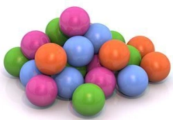 8 cm balls (30 pcs. in a net)