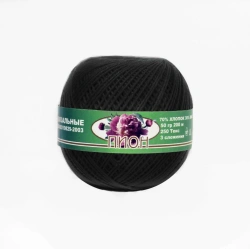 Cotton knitting thread Peony
