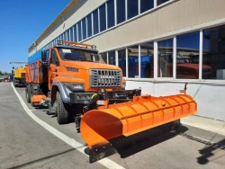 All-season combined road machine: VMKD-2015 model 7963VN on URAL chassis 73945-6121-01