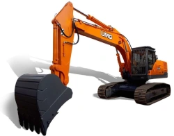 Single-bucket crawler excavator E400S with YaMZ 53656 engine, 3200 mm long arm, bucket 1,8 m.cu.
