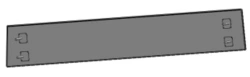 S.21P-10.30.240-001 Rear left-hand side rack