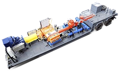 Pumping drilling rig with electric drive SIN50.4.73