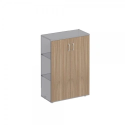 Doors wooden low 76*80 (2 pcs.) "Comfort" K.432